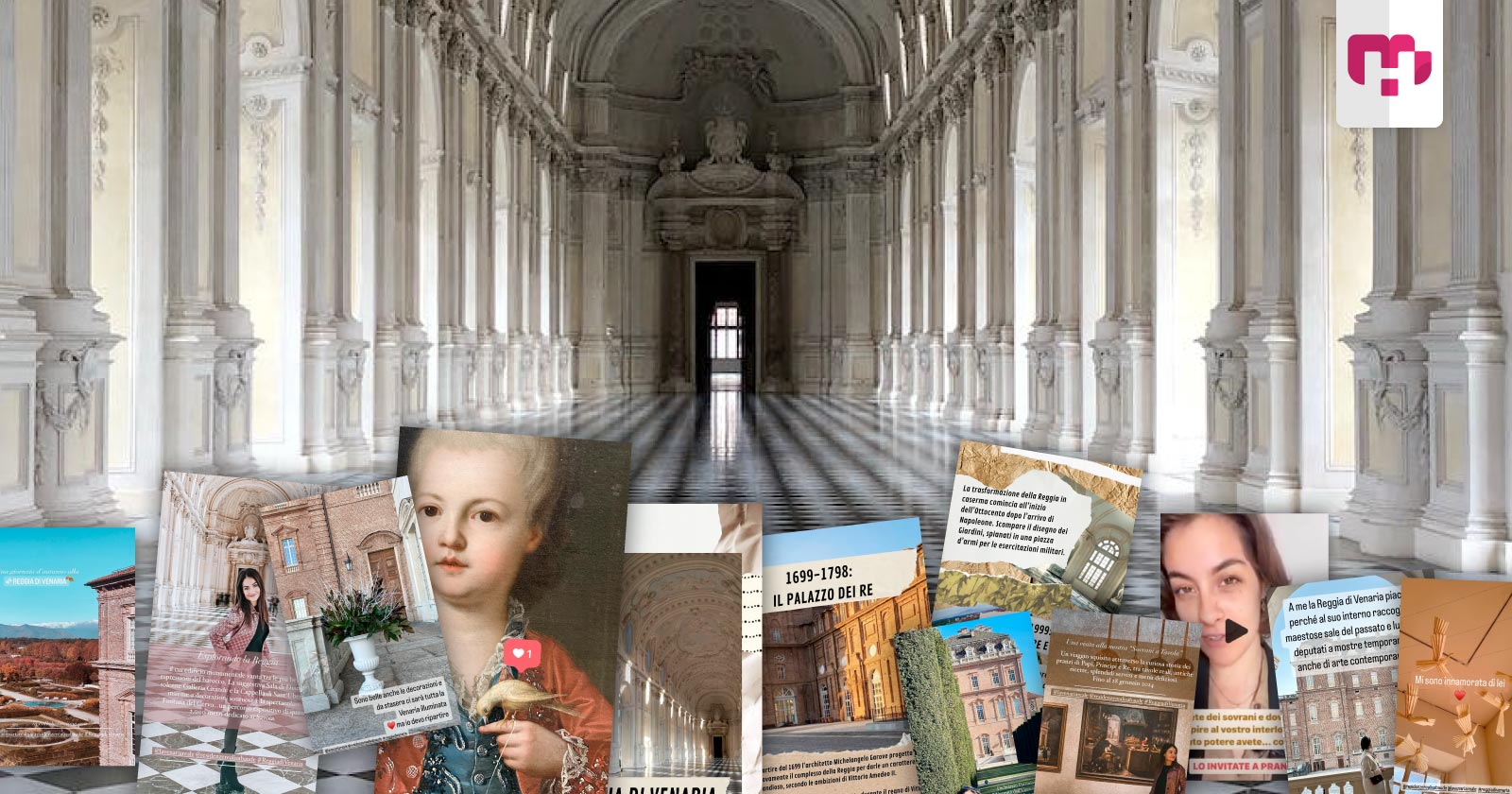 venaria immagine di condivisione progetti happyminds influencer marketing